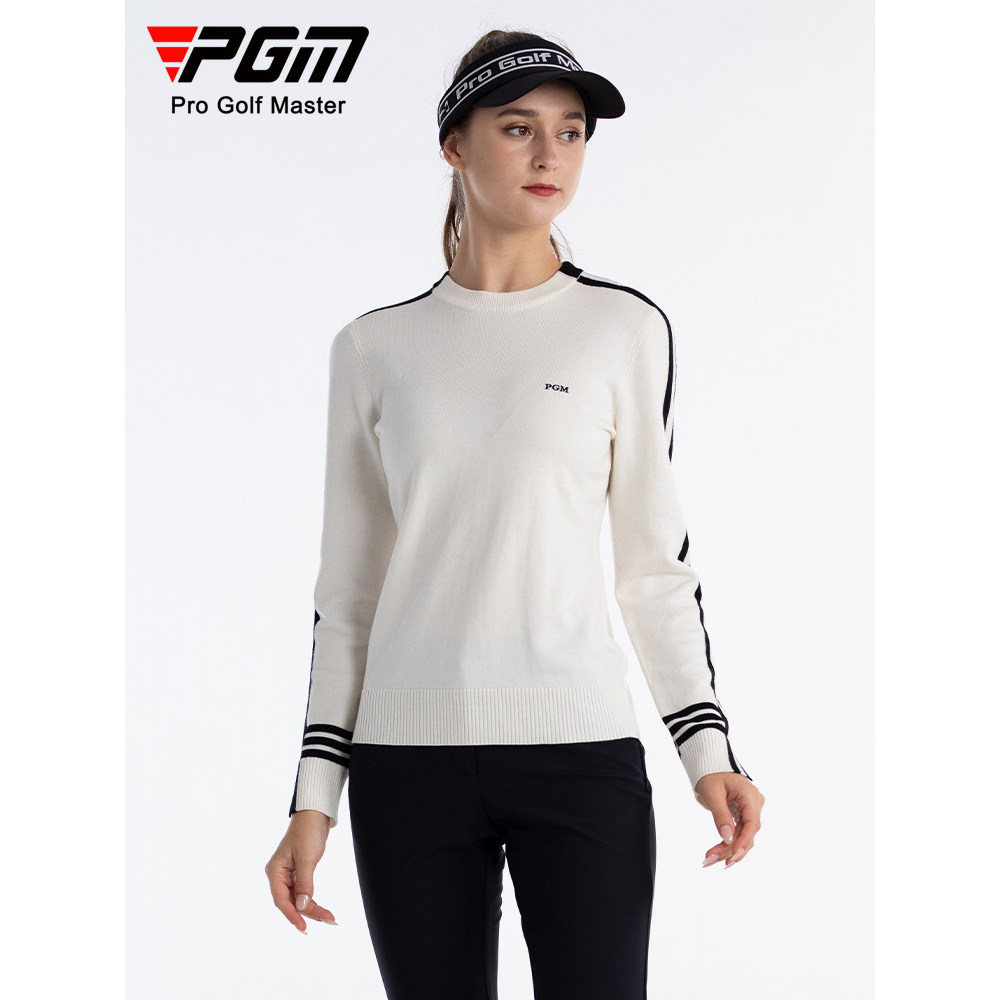 PGM Roupas de Golfe Senhoras Suéter Camisa de Fundo Outono Quente Roupas Macias Femininas Top de Lã