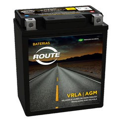 Bateria selada 7Ah para Honda Hornet Até 2007 / Falcon 400 / Lead 110 / Tornado Route Ytx7l-bs