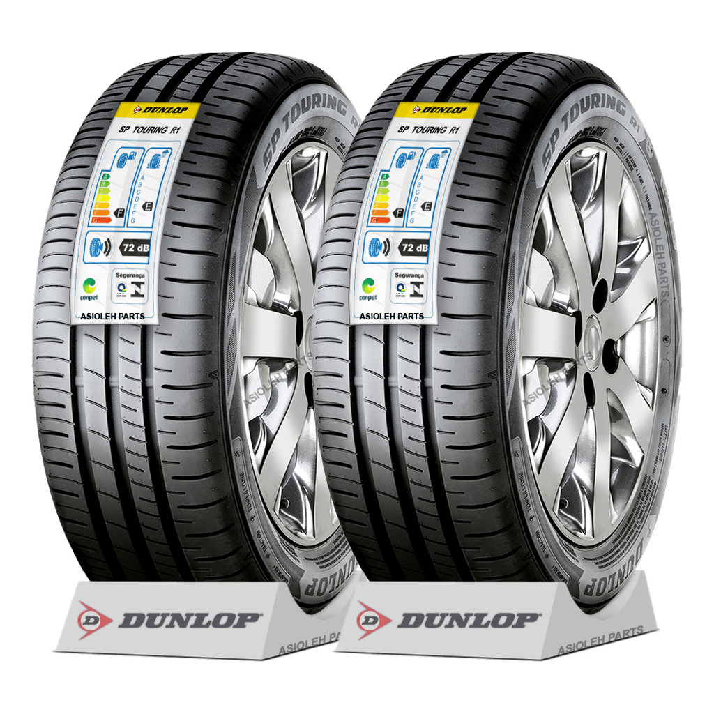 Kit 2 Pneu Dunlop 175/70 Aro 13 Sp Touring  5 Anos Garantia