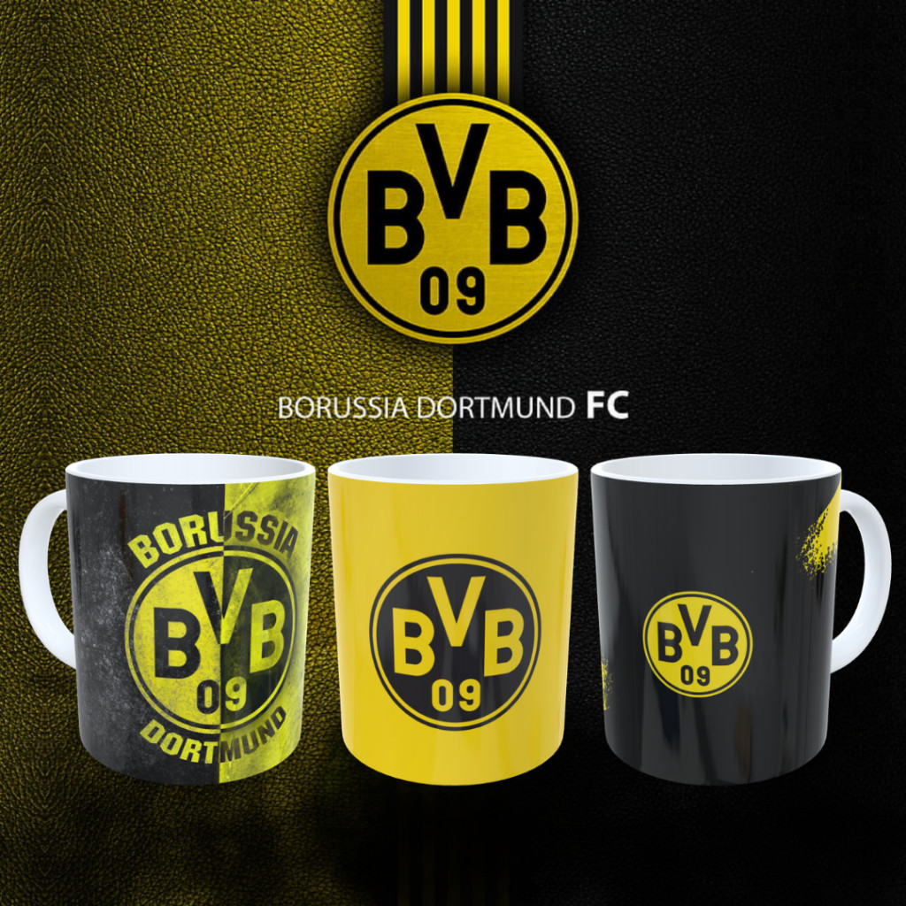 Caneca do Borussia Dortmund! Vários modelos! Personalizada Com Seu Nome! Promoção Exclusiva!