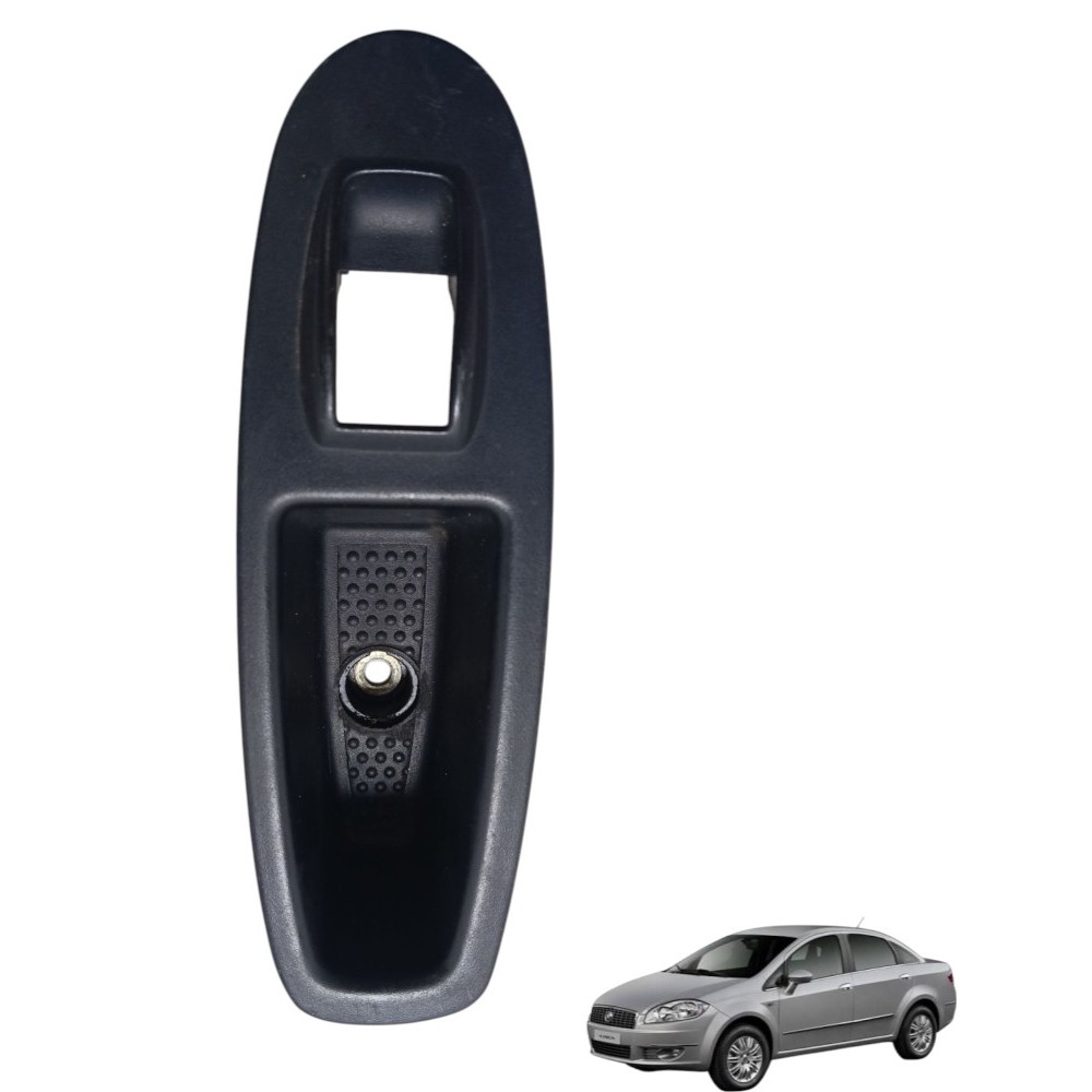 Moldura Botão Vidro Traseiro Esquerdo Fiat Linea 2012 A 2016