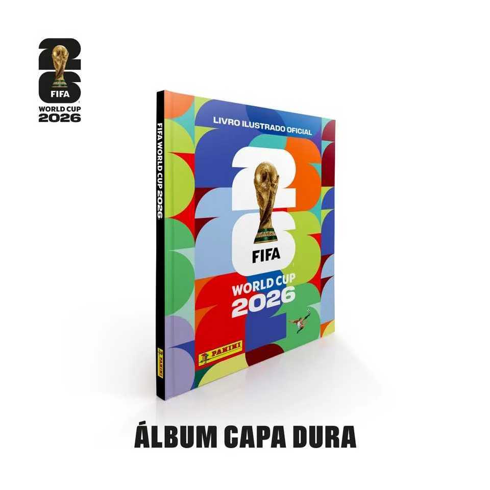 ALBUM FIGURINHAS CAPA DURA COPA DO MUNDO 2026 FIFA