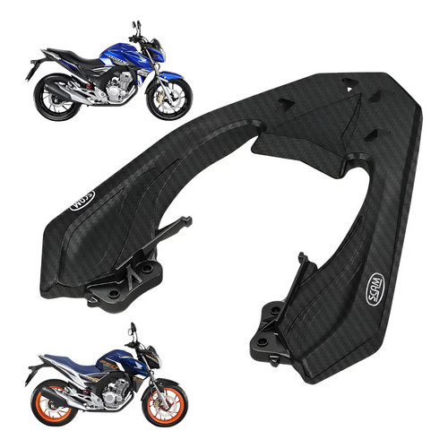 Suporte De Bau Cb Twister 250 Scam Fiberforce Bagageiro