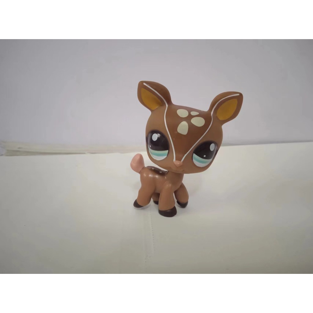 Brinquedos Little Pet Shop LPS #     2499 Veado Marrom de Olhos Azuis - Presente para Crianças
