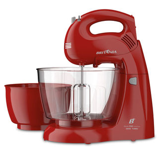 Batedeira Britânia Perola 550 Cristal Duo 500W 2 Tigelas