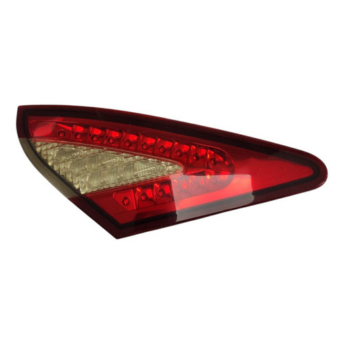 Lanterna Tampa Traseira Esquerda Chery Cielo 2010 2013 Esquerdo/motorista Vermelho