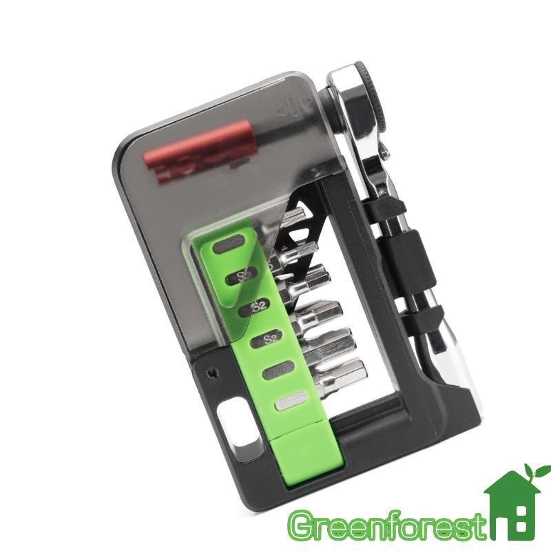 greenfor Multifuncional Ferramenta Reparo Aperto Ergonômico Pequena Chave Catraca Duradoura