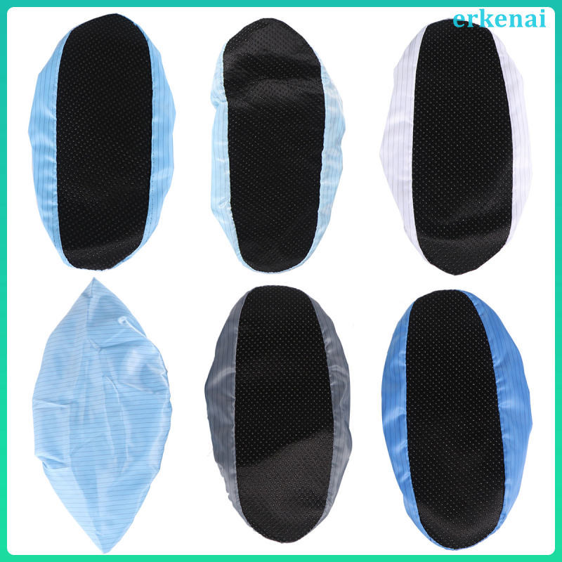 🛏️ 6Pares Capas Para Sapatos Antiestáticas Reutilizáveis Com Aderência Não Deslizante Para Uso Prático Em Cores Variadas