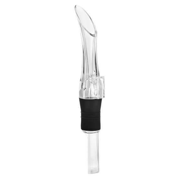 Decantador Aerador Instantâneo 16x2,5cm Preto