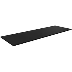 Tampo Para Balcão de Cozinha 160cm MDP Preto - AJL Móveis