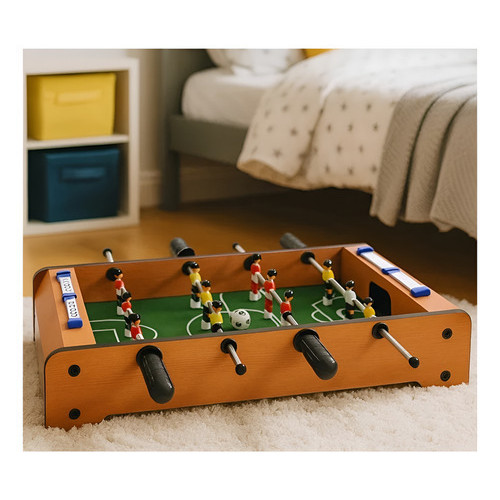 Mesa De Pebolim Mini Com Bolas Inclusas Portátil Infantil