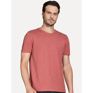 Camiseta Aramis Masculina Basic Lisa Mono Logo Vermelha Mescla em Oferta na Shopee