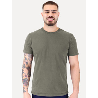 Camiseta Aramis Masculina Regular Piquet Bordado Verde Militar em Oferta na Shopee
