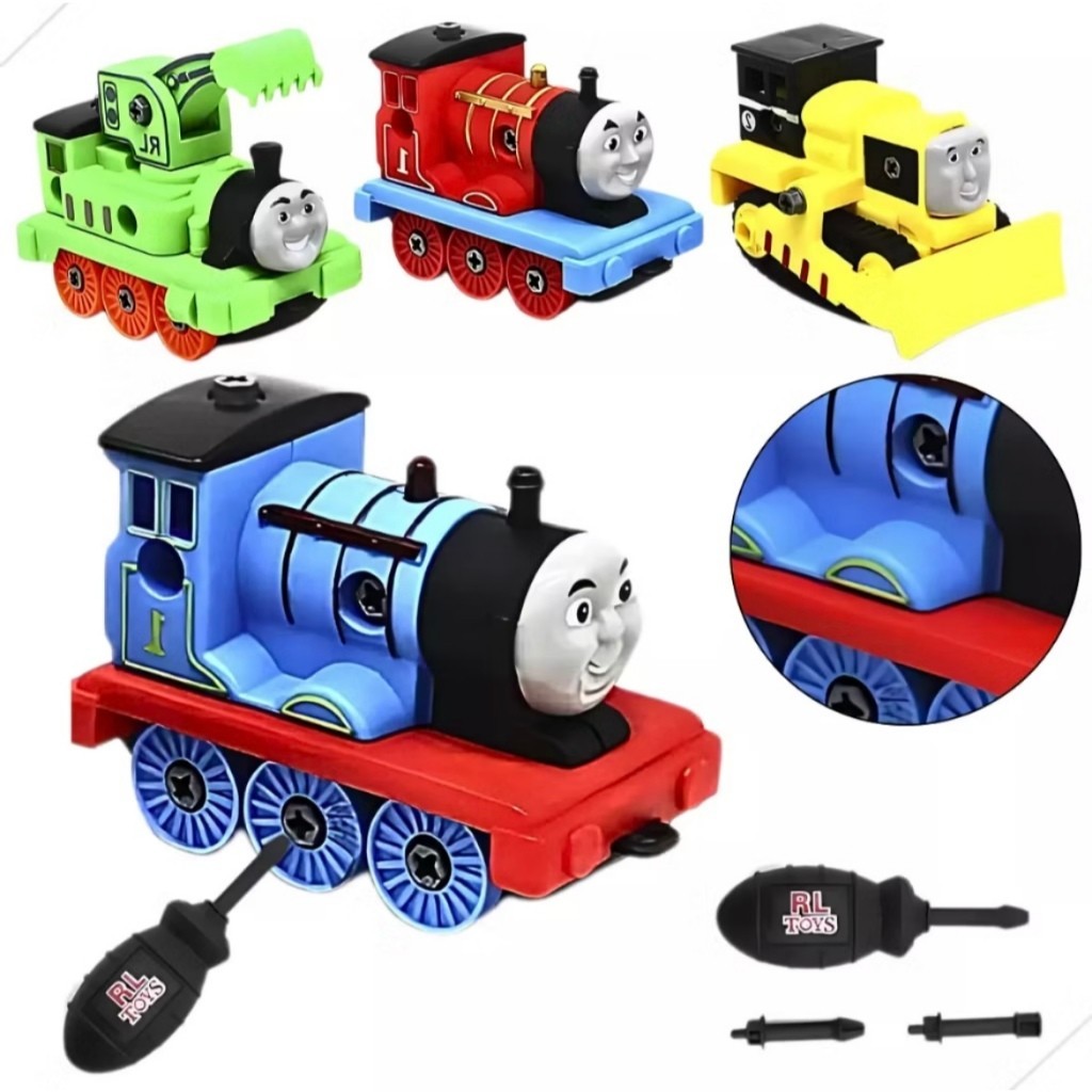 Trem Thomas & friends Trenzinho Carrinho Monta Desmonta com Chave Acessórios em Oferta na Shopee