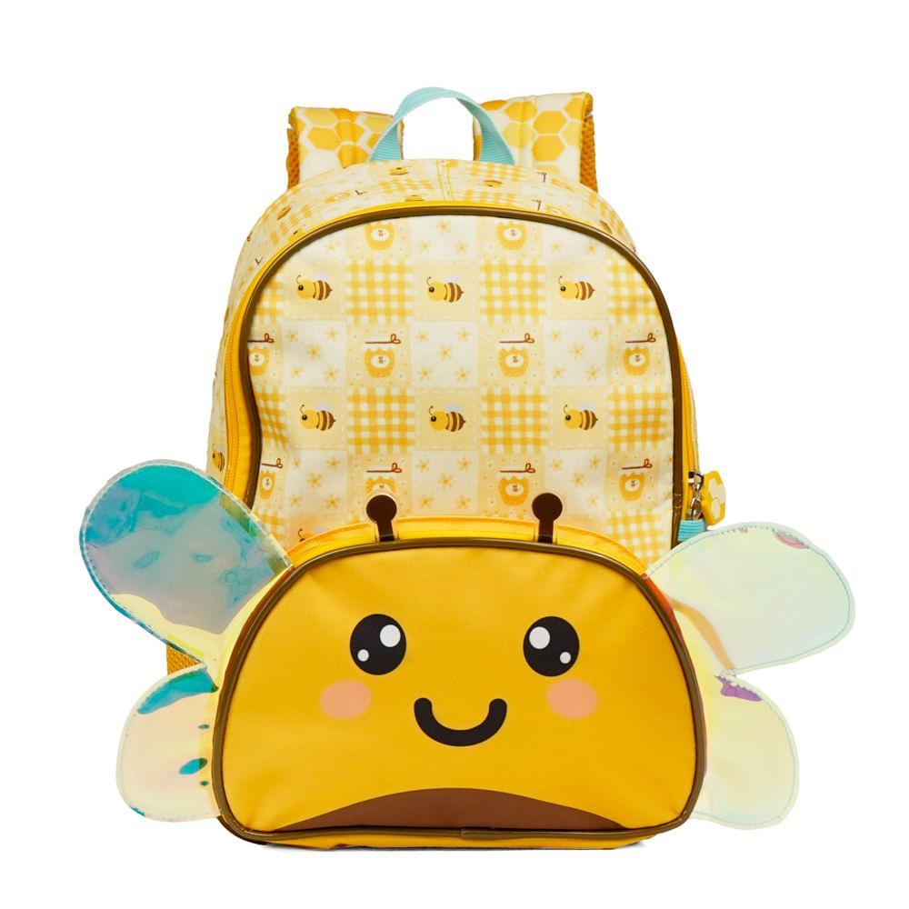 Mochila Infantil Pets Abelha Amarela em Oferta na Shopee