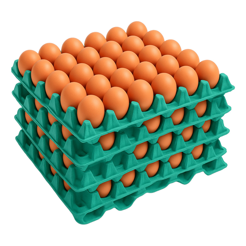 Bandeja Para 30 Ovos Galinha Granja Kit 50 Unidades