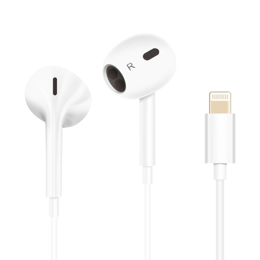 HREBOS Fone de Ouvido Easy Connect 1Metro Cabo Fone de Ouvido Apple Lightning Connector FN-202I