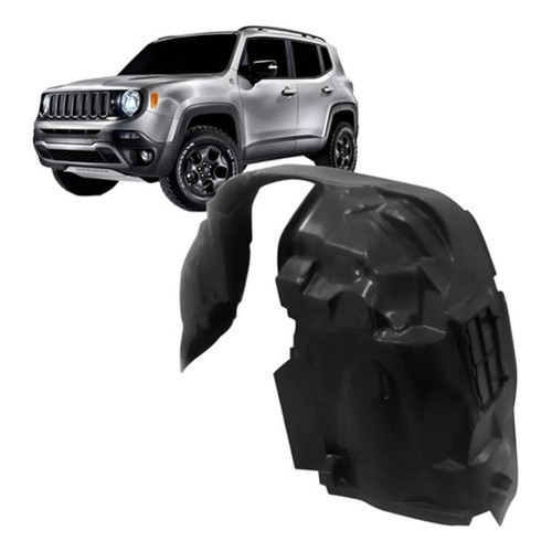 Parabarro Jeep Renegade Lameiro Protetor caixa roda Dianteiro 2015 16 17 18 19