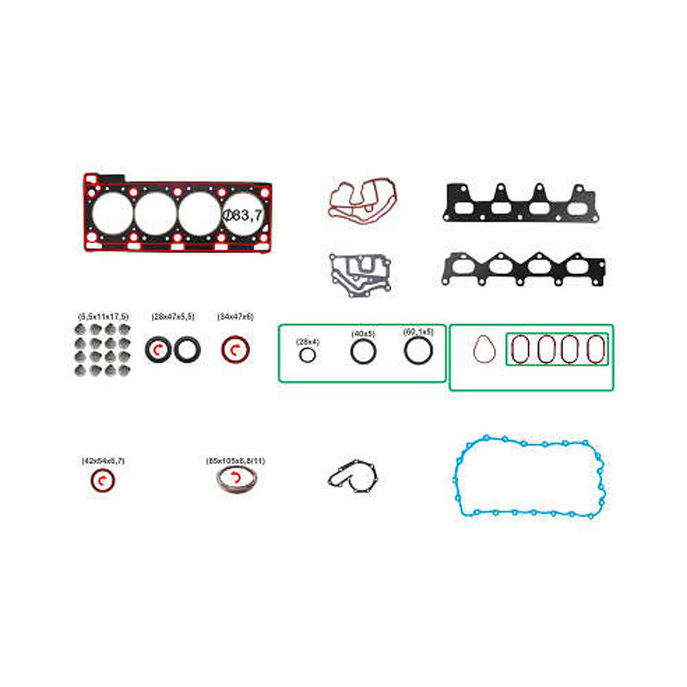 Junta de Motor Bastos para Renault Laguna 2.0 16V 2.0 8V NEVADA RT RXE Gasolina 1995 até 2001 - Cod. 1510108MLR