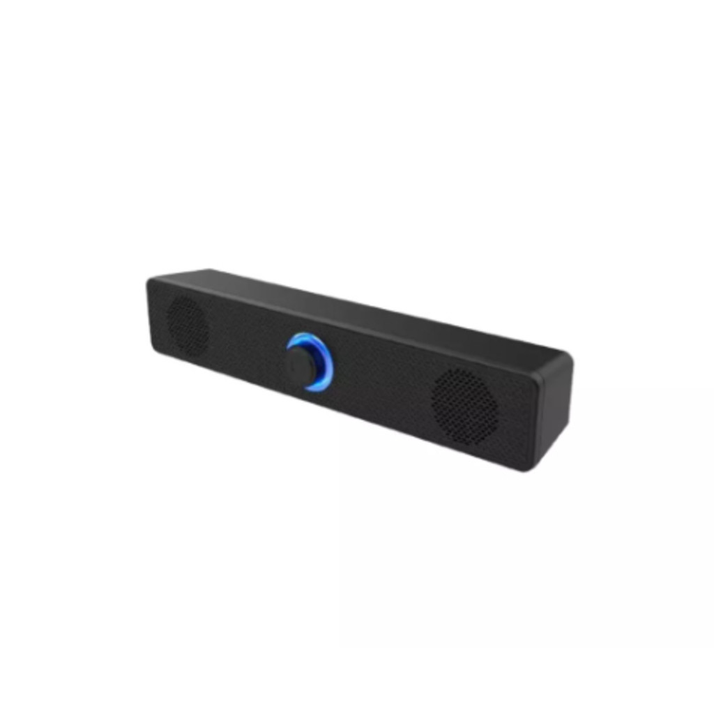 Caixa De Som Soundbar Led Para Computador Pc Usb P2 Gamer 1104