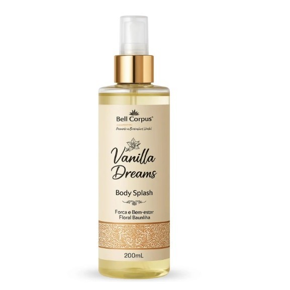 Body Splash Vanilla Dreams 200ml - BellCorpus