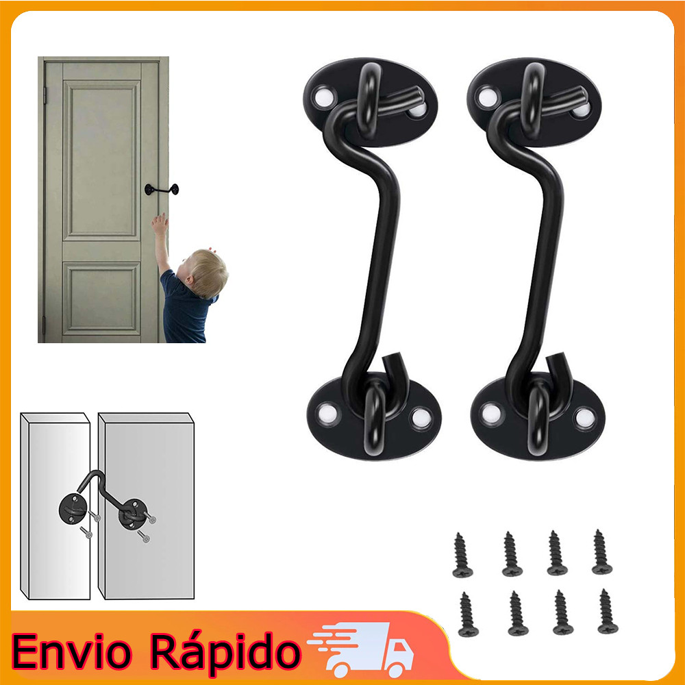 Trava de porta de aço inoxidável sólido, trava de porta, trava de janela, Material de aço inoxidável, trava de porta dur