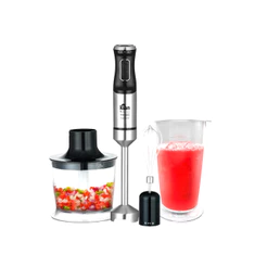 Mixer Elétrico Kian 3 em 1 Inox Turbo 1000w Inox Preto - 127v