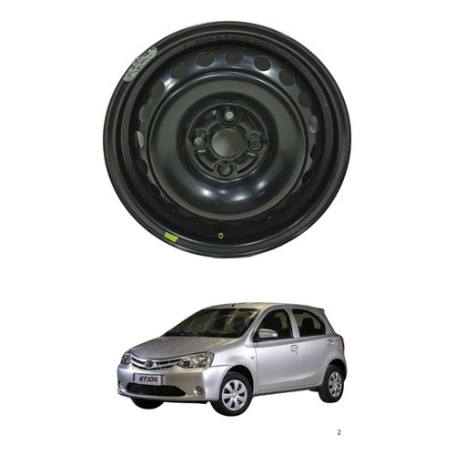 Roda Aro 15 Toyota Etios Hatch 2015 Tala 5.5 Original