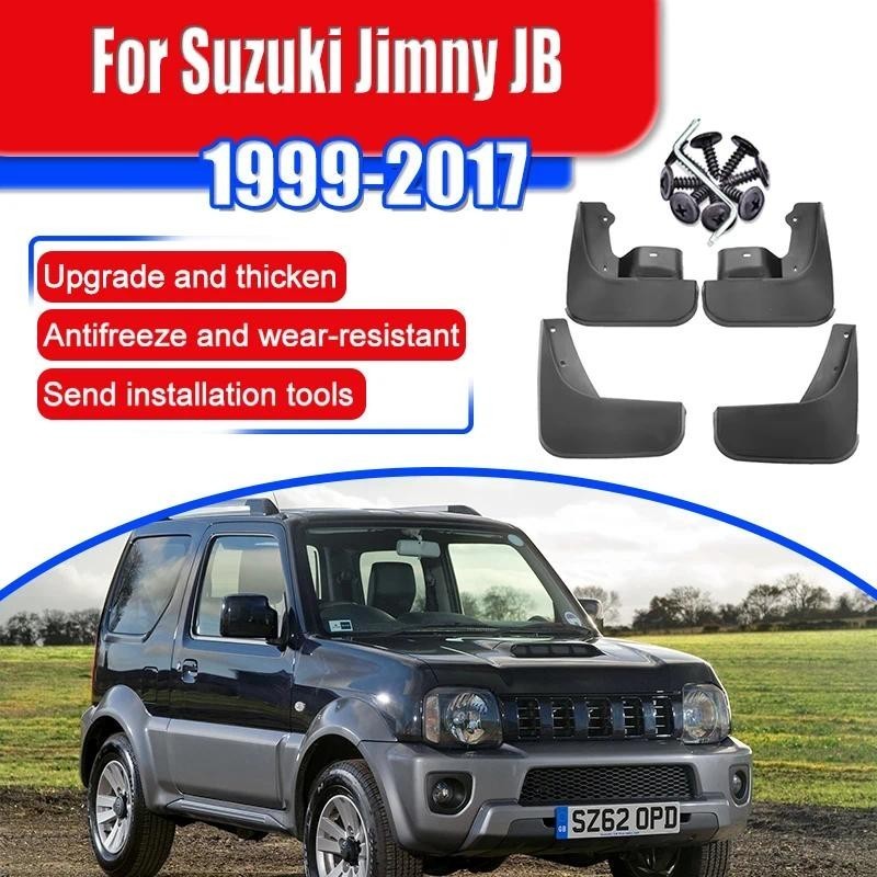 Para Suzuki Jimny JB 1999 ~ 2017 2000 2001 2003 2004 2005 Paralama Mud Flaps Guarda Respingo Aleta-Lamas Fender Acessóri