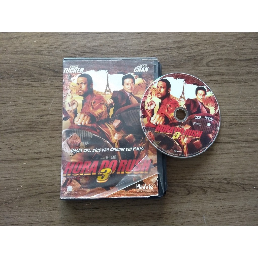 DVD HORA DO RUSH 3 - ORIGINAL