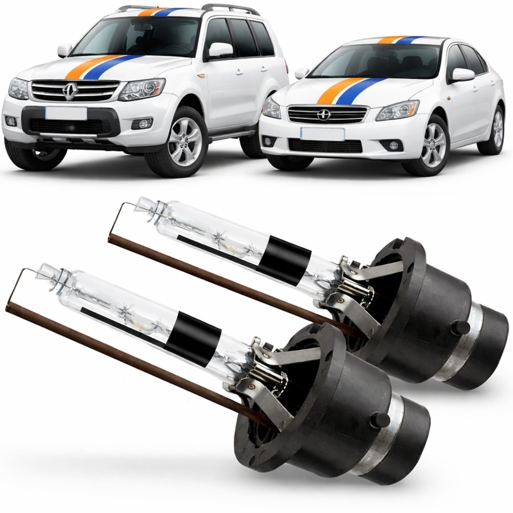 Par Lampada Xenon D2R 5500K 35W Farol Refletor Corolla Camry Civic Accord Pajero RAV4 CRV Altima Maxima 12V PK32D2