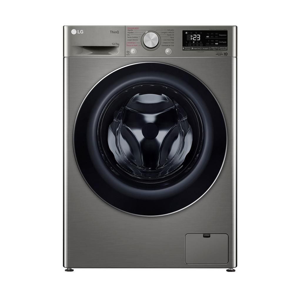 Lava e Seca Roupas 12Kg VC4 LG - Inox