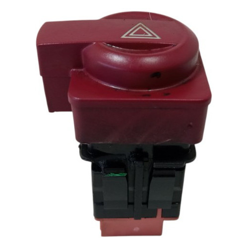 Botão Interruptor Pisca Alerta Citroen C4 Pallas 2007 A 2013 Vermelho