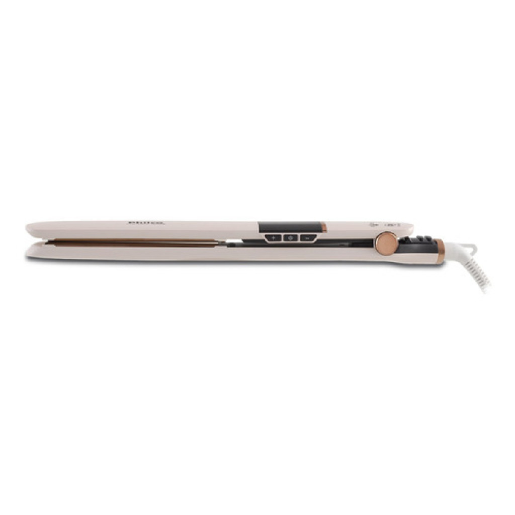 Prancha Alisadora De Cabelo Com Display Digital Chrome Rose Ppr10  Cor Bronze
