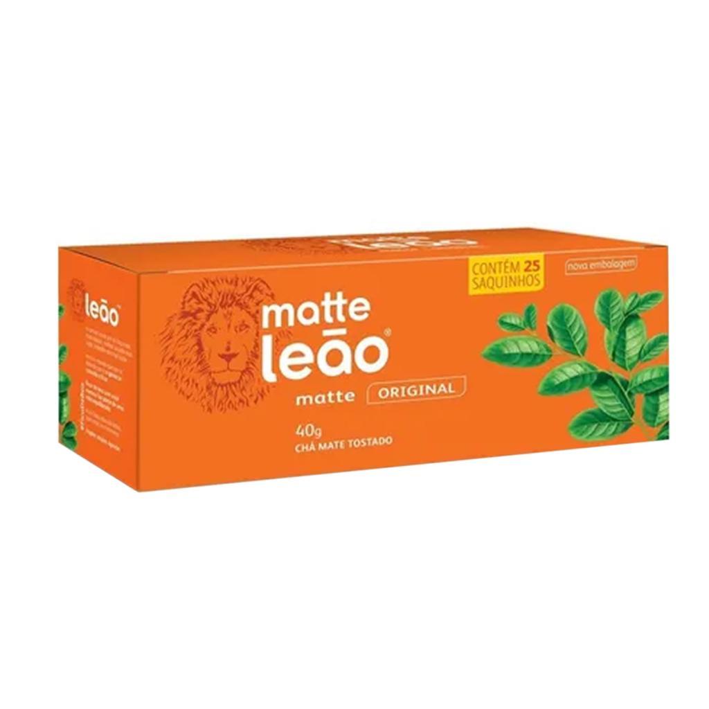 Chá Matte Original 25 sachês de 1,6g - Chá Leão