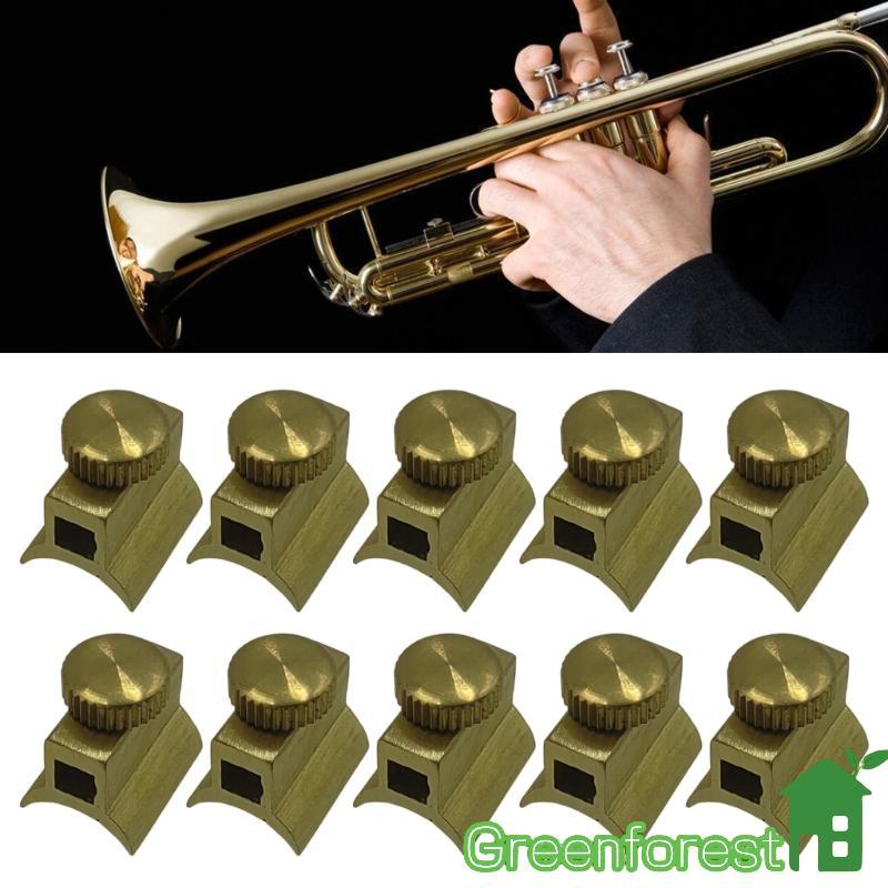 greenfor 10 Peças Precisão, Parafuso Base Flauta Trompete, Componentes Latão Miniatura, Hardware Pa