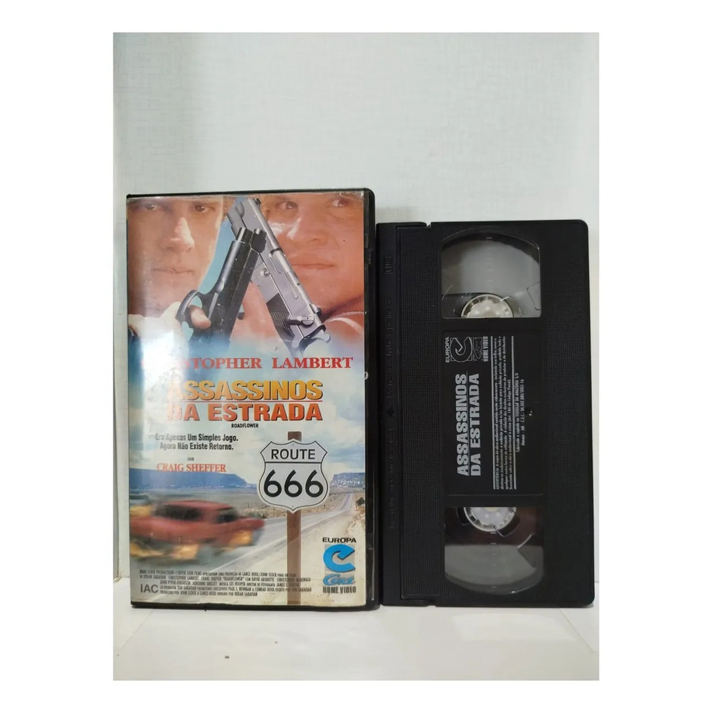 Vhs Assassinos Da Estrada - Legendado -  Europa Filmes