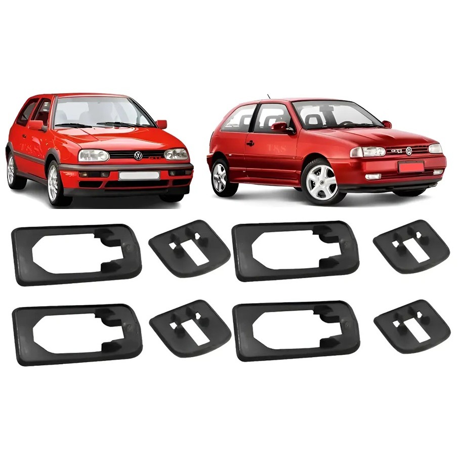 Calço Maçaneta Gol Saveiro Parati Bola G2 1995 á 2001 Golf 1994 á 1998