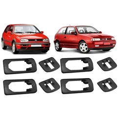 Calço Maçaneta Gol Saveiro Parati Bola G2 1995 á 2001 Golf 1994 á 1998