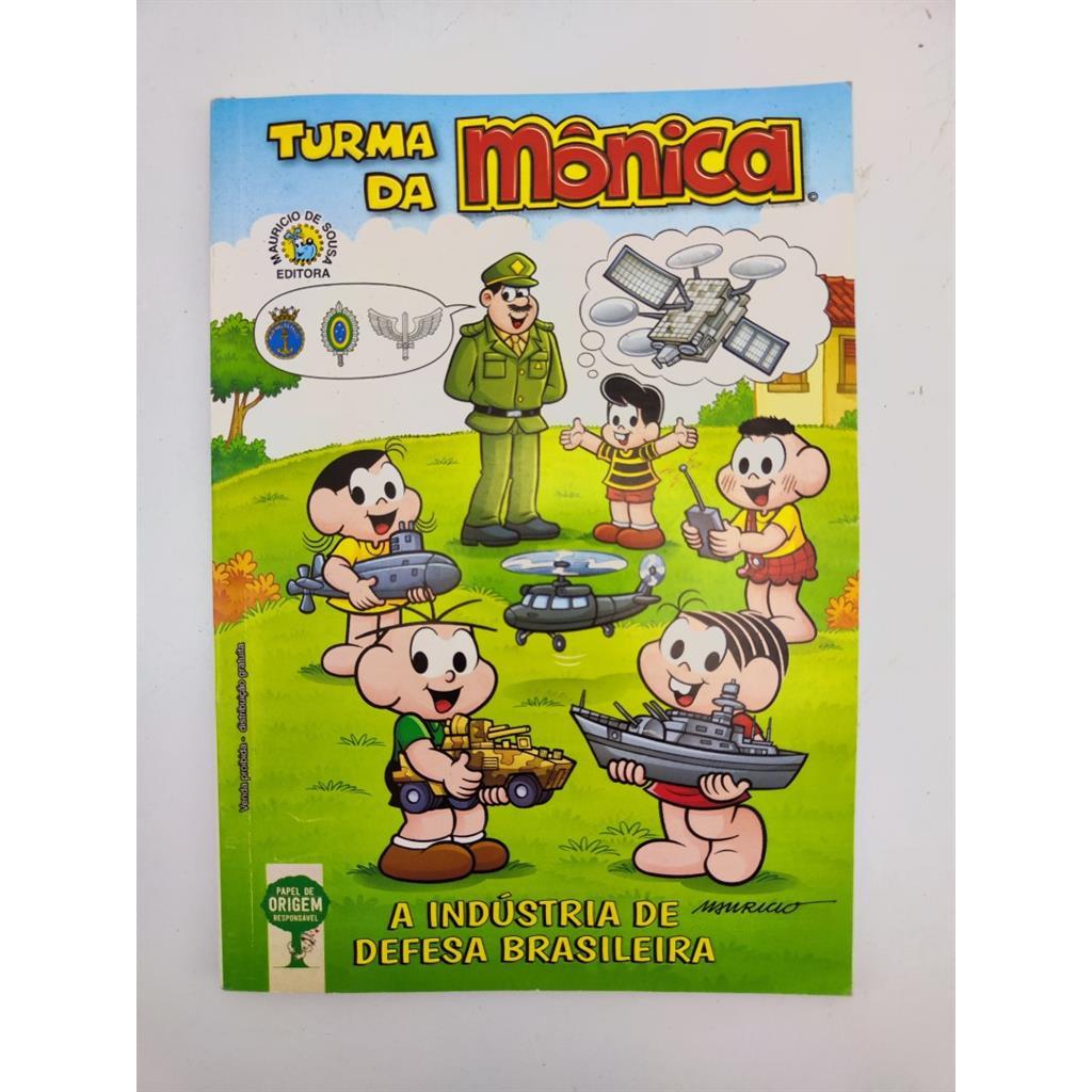 Gibi Turma Da Mônica A Indústria De Defesa Brasileira 2018 autor Gibi Turma Da Mônica A Indústria De Defesa Brasileira 2
