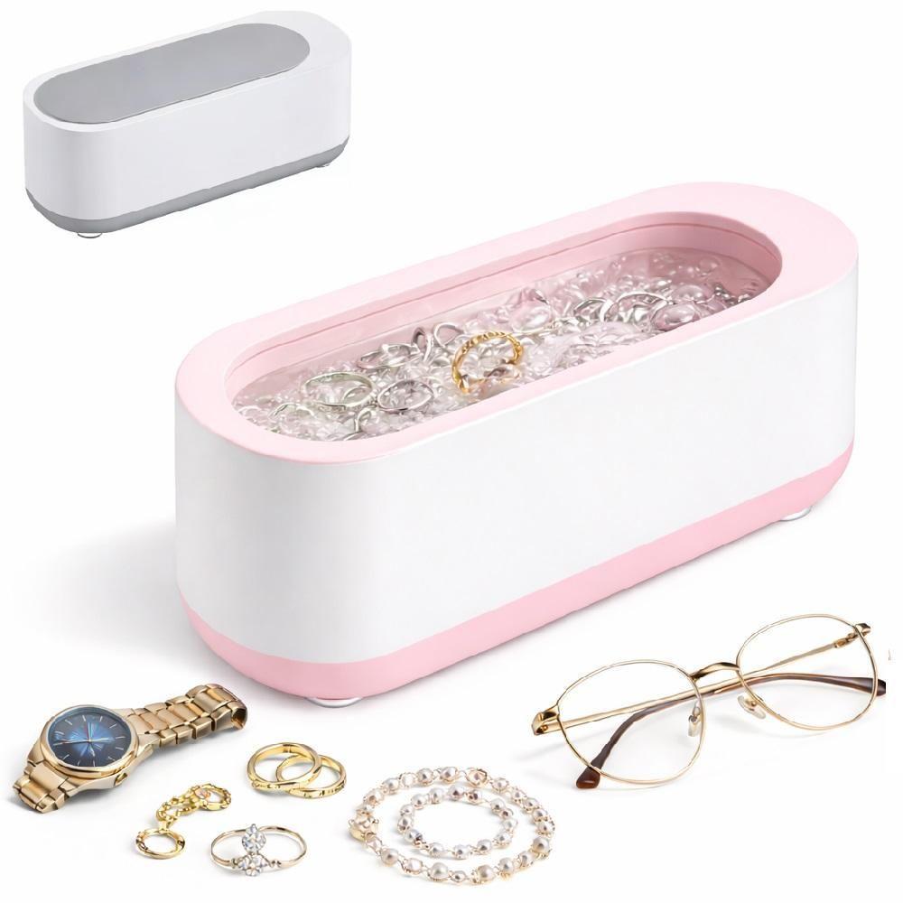 LIMPADOR ULTRASSONICO OCULOS JOIAS ESTERELIZADOR PORTATIL MAQUINA LIMPEZA ESTUFA MULTIUSO MANICURE TESOURA ANEIS PINCEIS