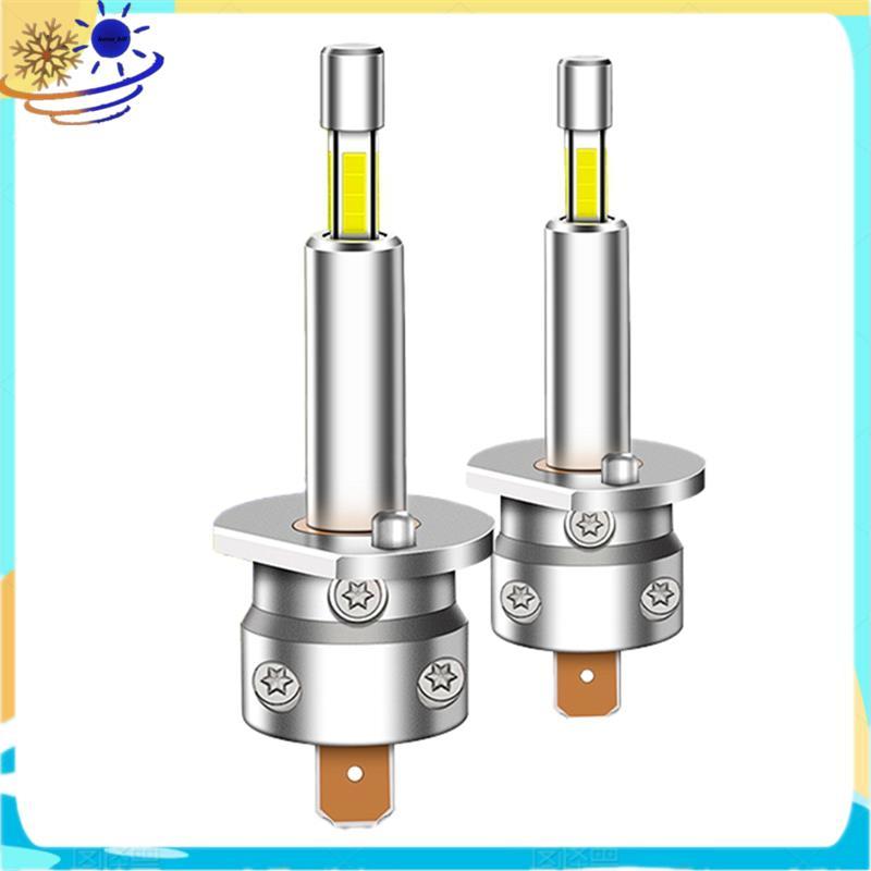 [Le's Shop] 2 Unidades H1 LED Lâmpada De Farol Mini 360 Tamanho 100W 30000LM Para Luz De Carro Diodo Automático Neblina 