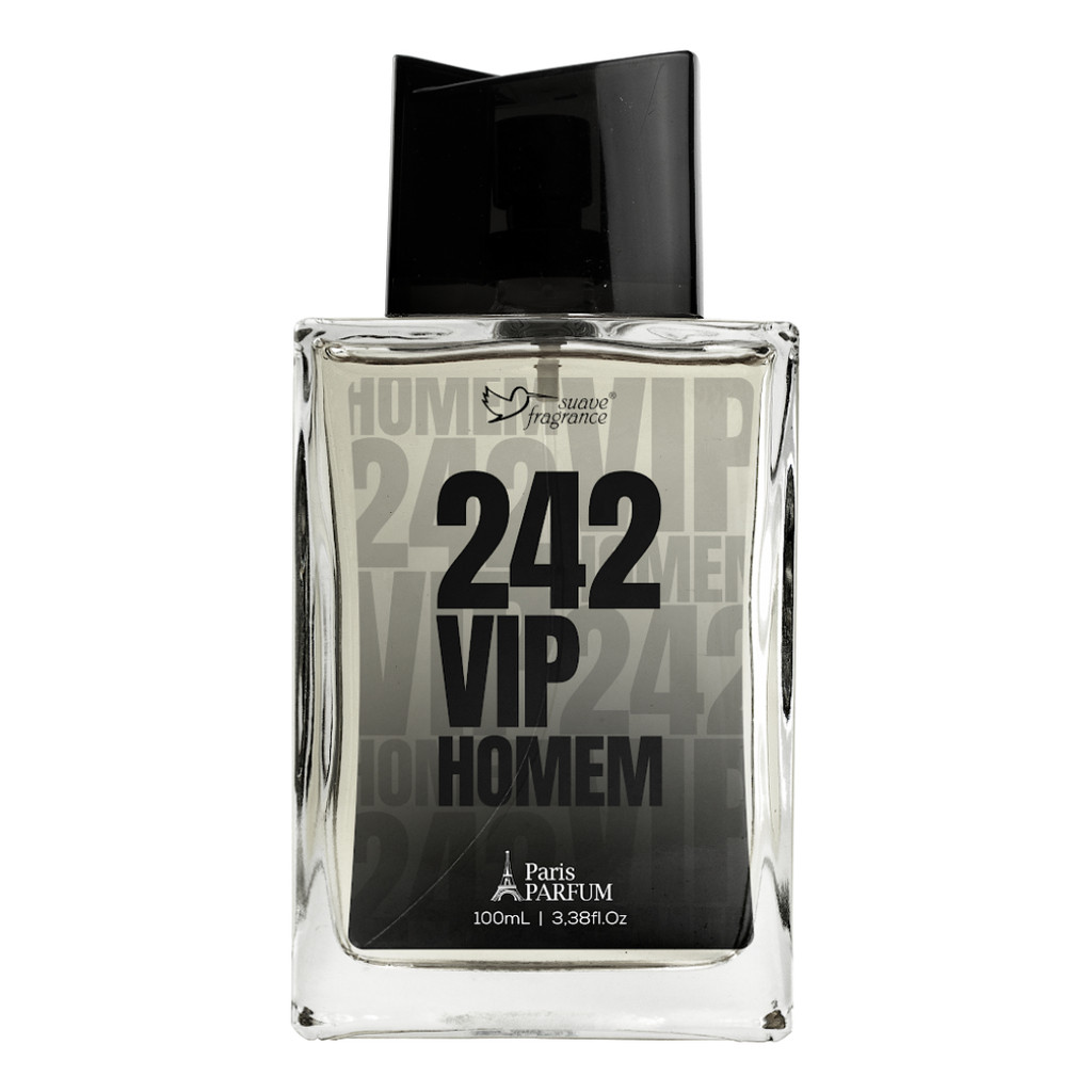 Perfume Masculino 242 Vip Homem 100ml - Atração feronomios