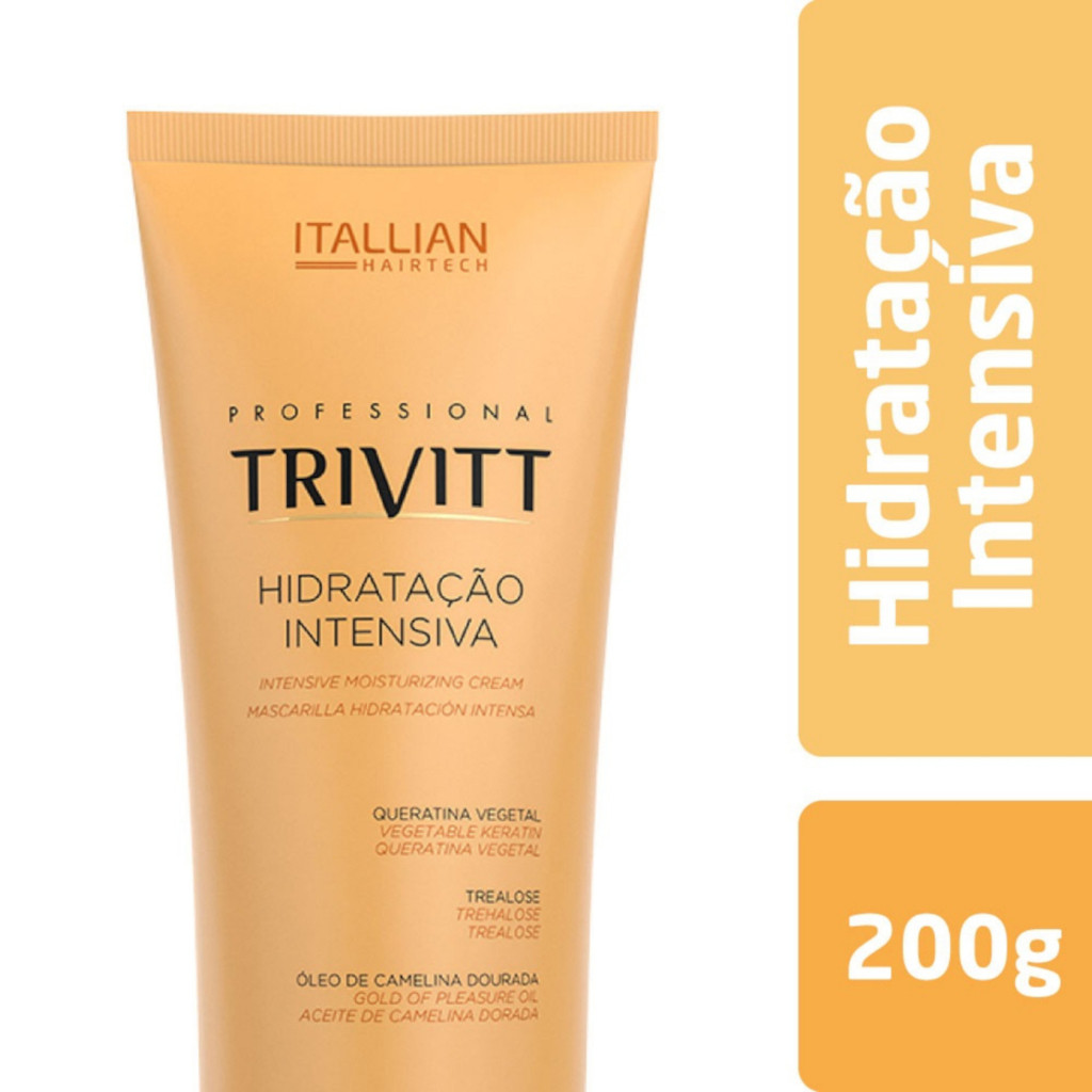2 Máscaras Itallian Trivitt Hidratação + Nutrição Intensiva | Força, Brilho e Maciez — imagem 2 de 2