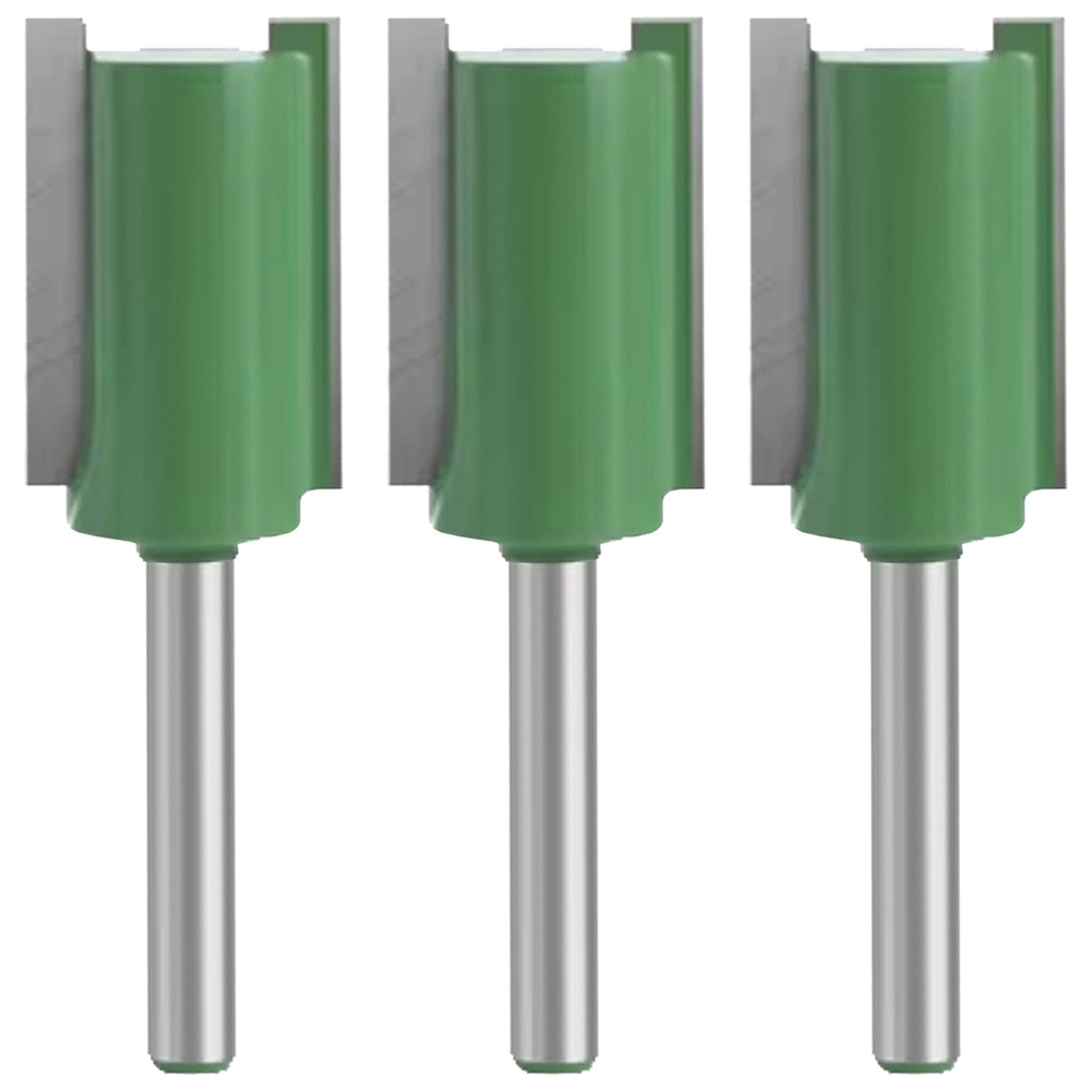 Kit 3 Fresa Reta Paralela 18mm Haste 6mm Widea Madeira Tupia em Oferta na Shopee