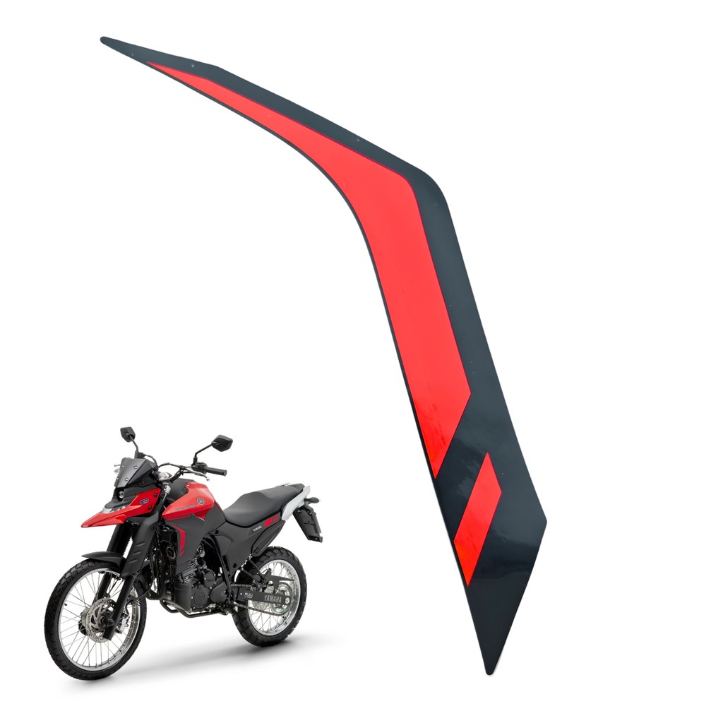 Adesivo Emblema Aba Tanque Esquerdo Xtz Lander 250 2025 Vermelho
