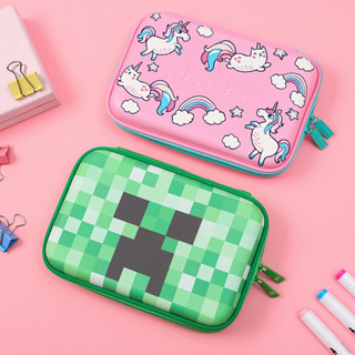 Caixa de papelaria de grande capacidade Minecraft, presente de aniversário de menino, estojo de lápis de menina em Oferta na Shopee