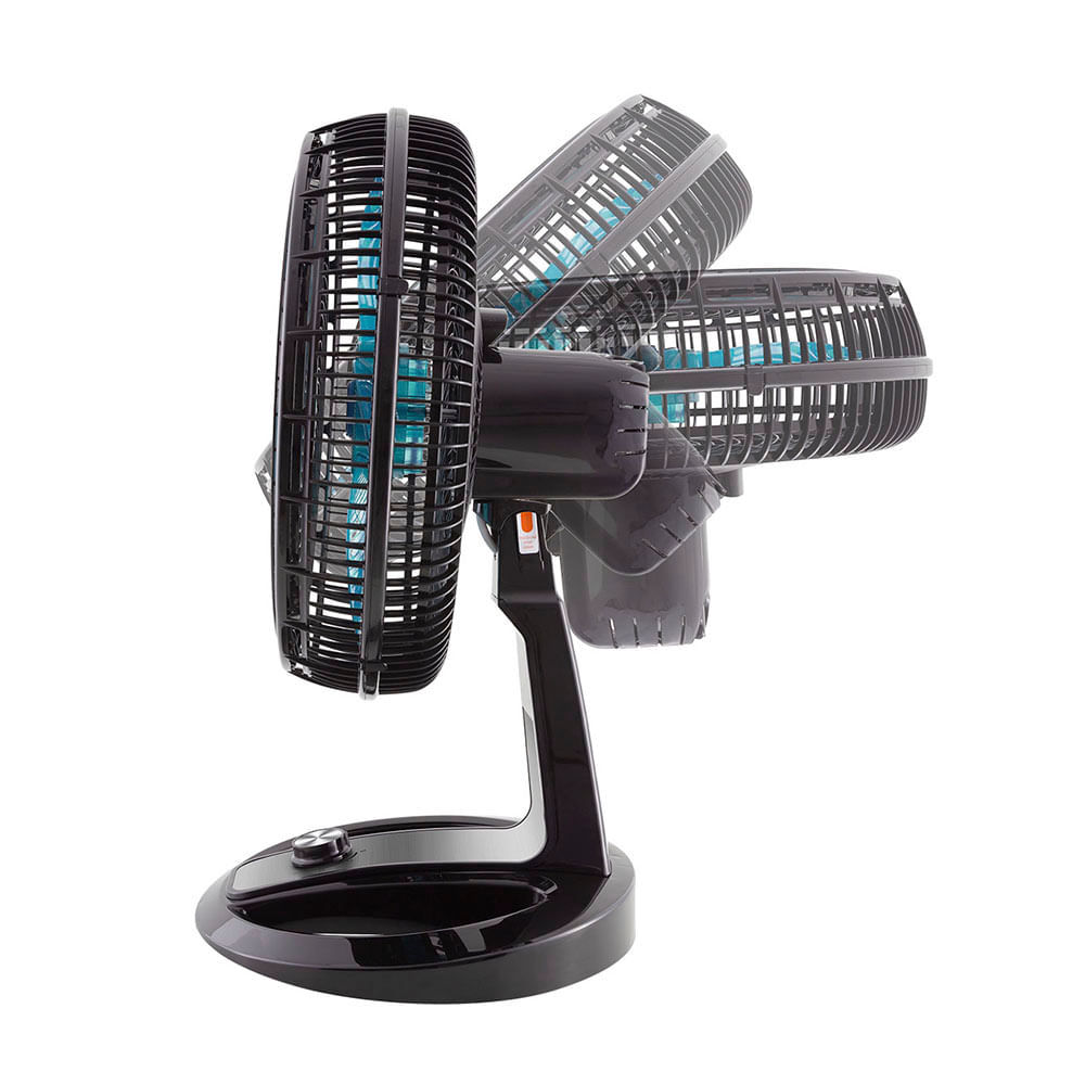 Detalhes do Ventilador 2 em 1 Mesa/Parede Britânia 40cm BVT491 Maxx Force Preto 127V