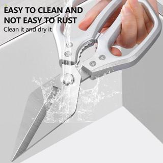 Tesoura De Cozinha Resistente , Corte Afiado De Aço De Alto Carbono Com Alça Ergonômica Para Carne , Peixe , Legumes , P em Oferta na Shopee