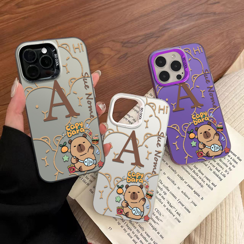 Capinha nome personalizado de capivara Para MOTO E22 40 G24 G34 G14 G52 G10/G20/G30 G22 G54 G60 G84 Resistente A Choques em Oferta na Shopee